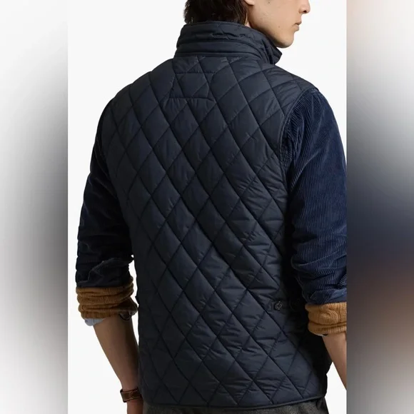 Polo Ralph Lauren Quilted Navy Vest